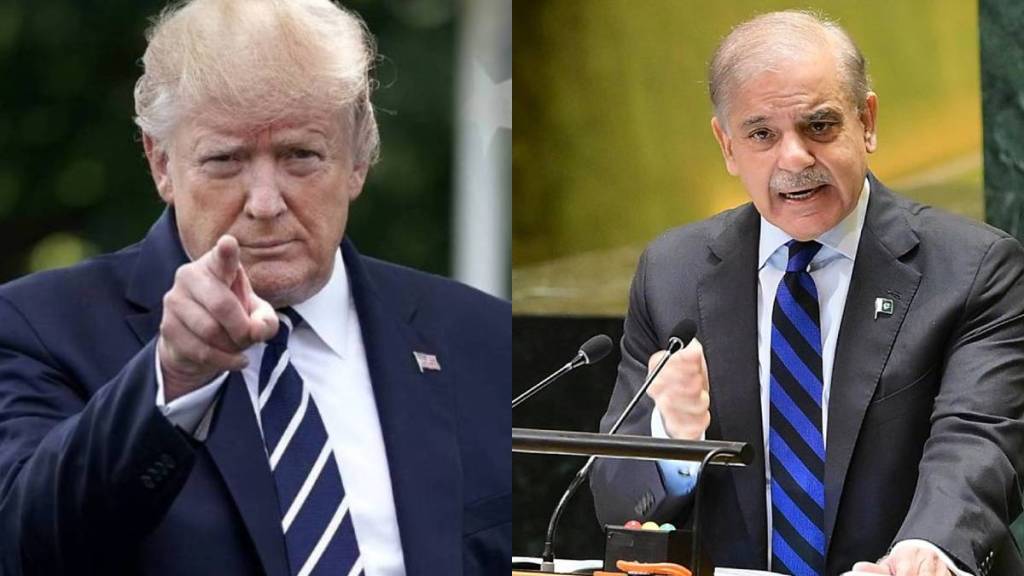 Donald Trump Meet Shehbaz Sharif