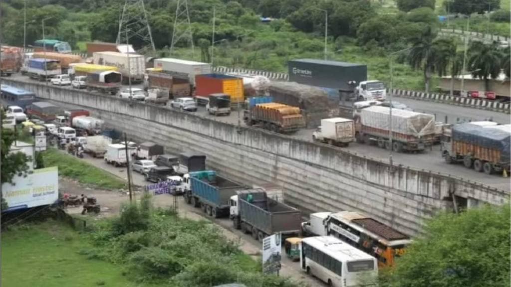 national highway and ghodbunder highway traffic jams