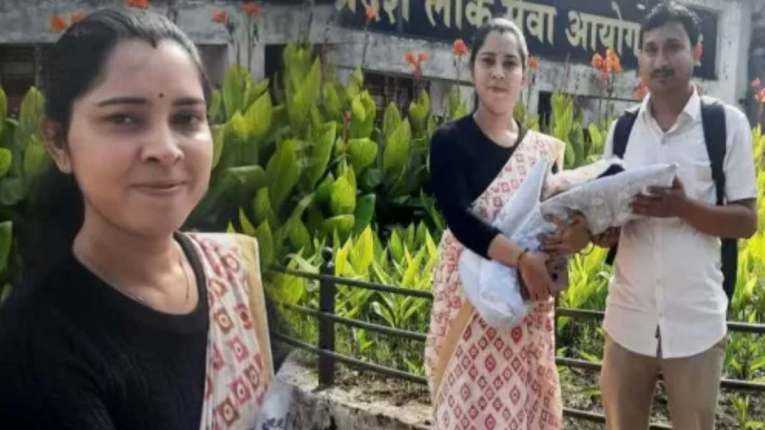 Success Story: कुटुंब असावं तर असं…. MPPSC च्या मुलाखतीसाठी ती २० दिवसांच्या मुलीला घेऊन पोहोचली अन् झाली DSP
