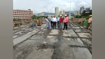 Thane traffic improvement, Satis project Thane, Thane East railway station traffic, Thane flyover construction,