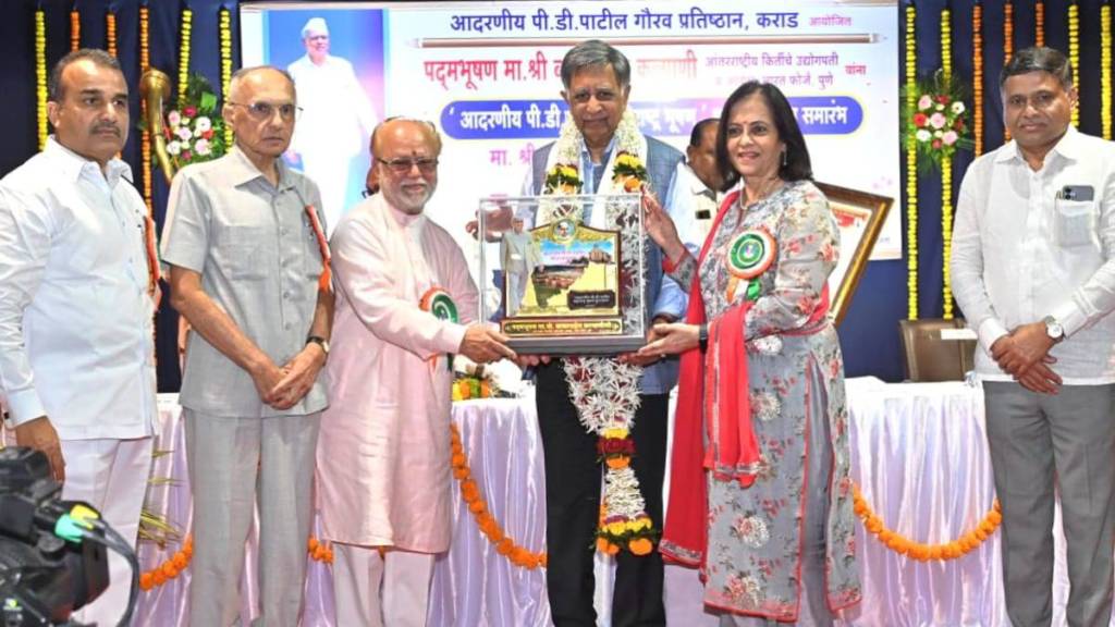 Make in India defense, Baba Kalyani India, PD Patil Maharashtra Bhushan, India self-reliant defense, Indian rural development,