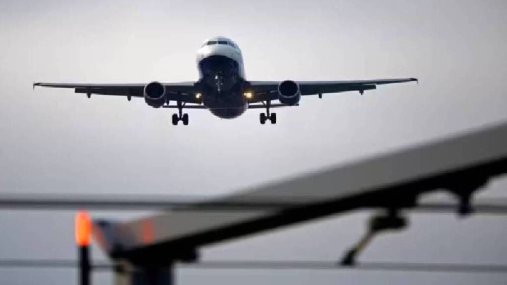 Plane Landing Airport