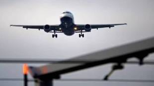 Plane Landing Airport