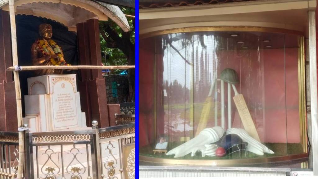 Meenatai Thackeray statue vandalism, Shivaji Park Mumbai news, Shiv Sena statue protection, Mumbai vandalism incidents, Shiv Sena security measures, Shivaji Park statue glass cover, Mumbai political statue attacks, Maharashtra statue protection, Shiv Sena news Mumbai,