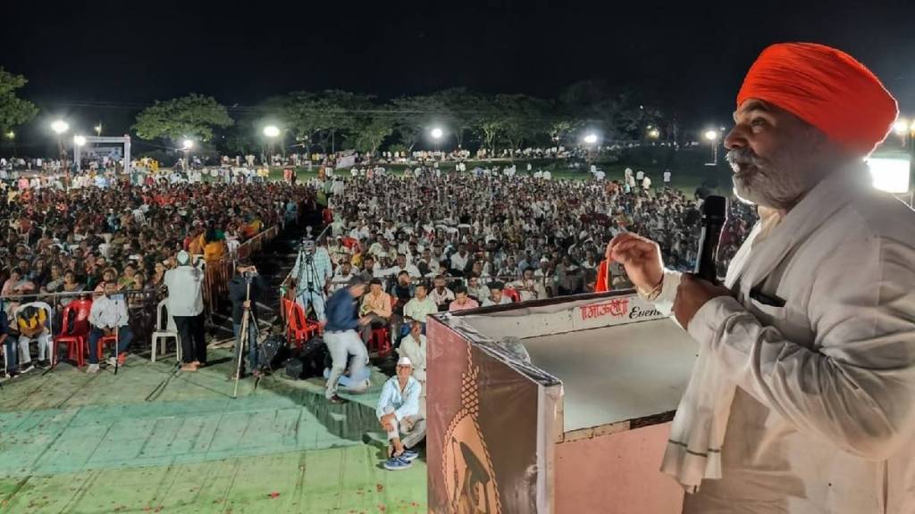 rakesh tikait warned of stronger protests if Vidarbha peoples unrest is ignored by government