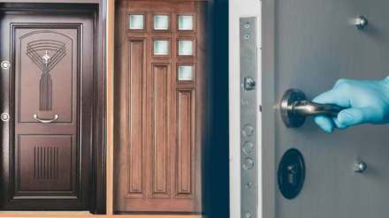 How to fix a wooden door