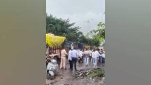 two wheeler rider died after hit by tanker