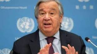 un secretary general antonio Guterres