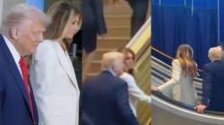 Donald Trump : ट्रम्प यांनी पाऊल ठेवताच सरकता जिना पडला बंद, भाषणावेळीही टेलीप्रॉम्प्टर…; व्हाईट हाऊसने केली ‘ही’ मोठी मागणी