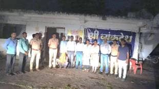 police raided another prostitution den in Pawani taluka