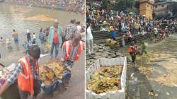 बाणगंगा तलावातून दहा मेट्रिक टन कचऱ्याचे संकलन, वायूविजन व्यवस्थेद्वारे सहा पंपांद्वारे पाण्याची स्वच्छता