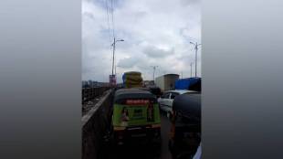 traffic jam on Bhiwandi Kon-Kalyan road, Kalyan Bhiwandi traffic, Bhiwandi congestion, Kalyan road jams, Mumbai to Nashik highway traffic,