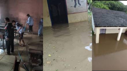 Solapur Flood schools damage