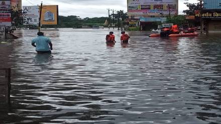 Ahilyanagar and surrounding talukas face severe flooding as rainfall exceeds 150 mm