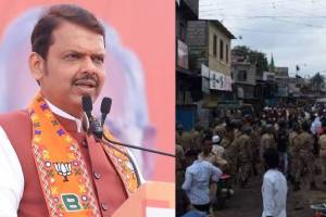 Devendra Fadnavis On Ahilyanagar Protest