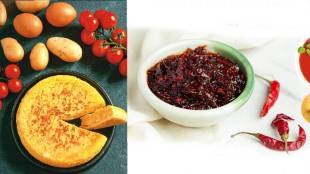chilly and potato food