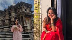 Photos : ‘आई तुझ्या भेटीला यायचंच होतं…’, मराठी अभिनेत्रीने घेतले कोल्हापूरच्या महालक्ष्मीचे दर्शन; पोस्ट करीत म्हणाली…