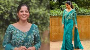 Photos: हिरव्या रंगाच्या साडीत अमृता देशमुखचा ग्लॅमरस लूक पाहून चाहते झाले घायाळ