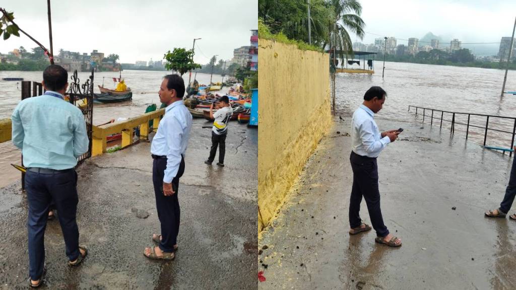 panvel rain water news in marathi