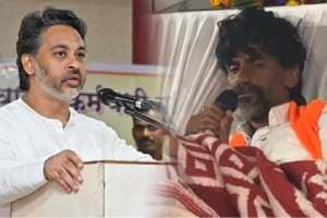 Nilesh Rane vs Manoj Jarange Patil
