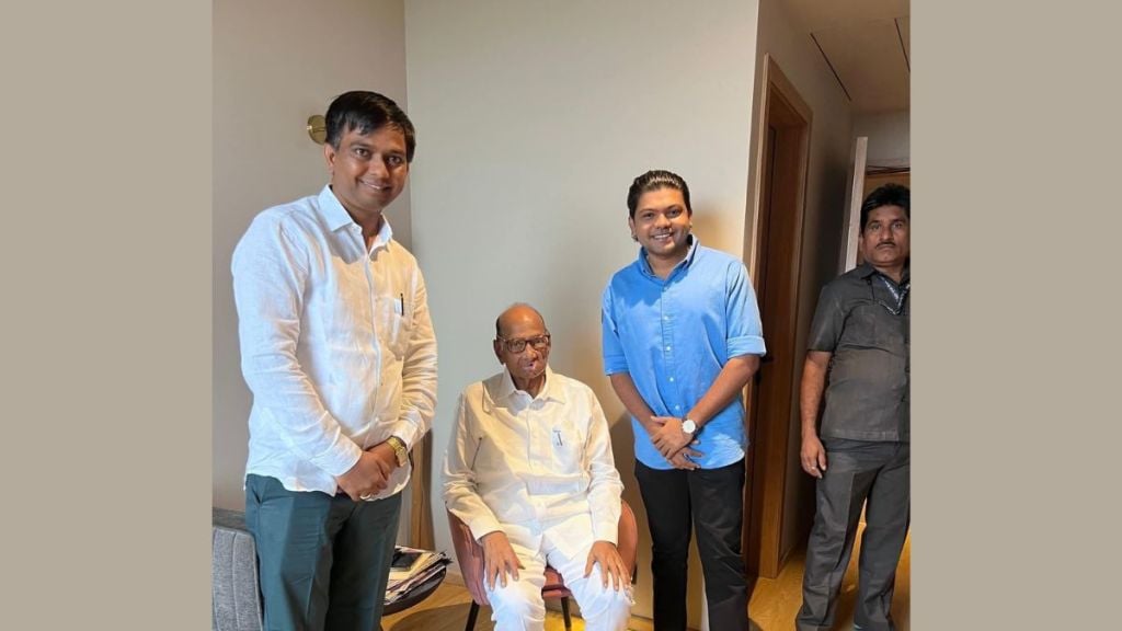 Nitesh Karale Master Nashik event clarifies viral video controversy incident explains meeting with Sharad Pawar