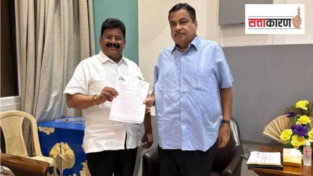 Vikas Thakre meet Nitin Gadkari nagpur politics