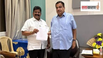 Vikas Thakre meet Nitin Gadkari nagpur politics