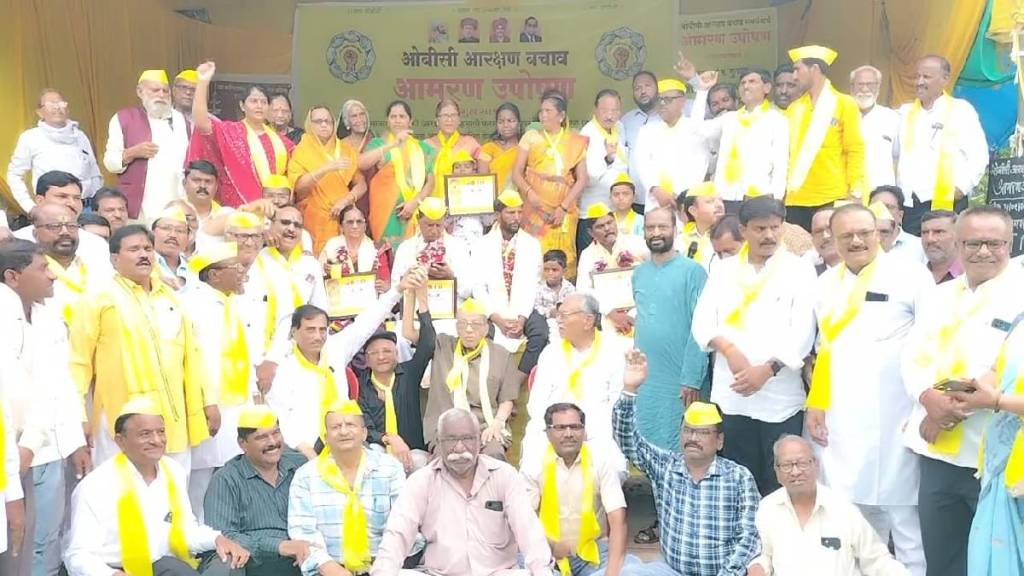 OBCs hunger strike postponed in akola