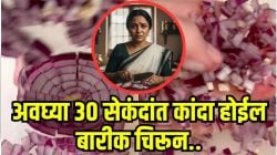 VIDEO: फक्त ३० सेकंदात कांदा बारीक चिरून होईल; डोळ्यातून पाण्याचा थेंबही नाही! ‘हा’ भन्नाट जुगाड पाहून म्हणाल “हुश्श”