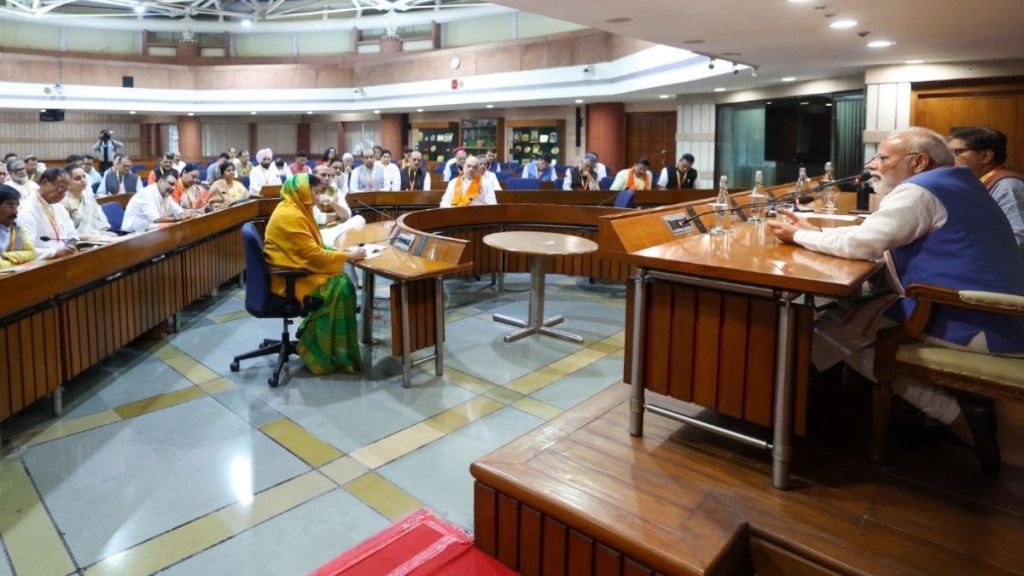 pm modi gst 2.0 campaign awareness drive by MPs