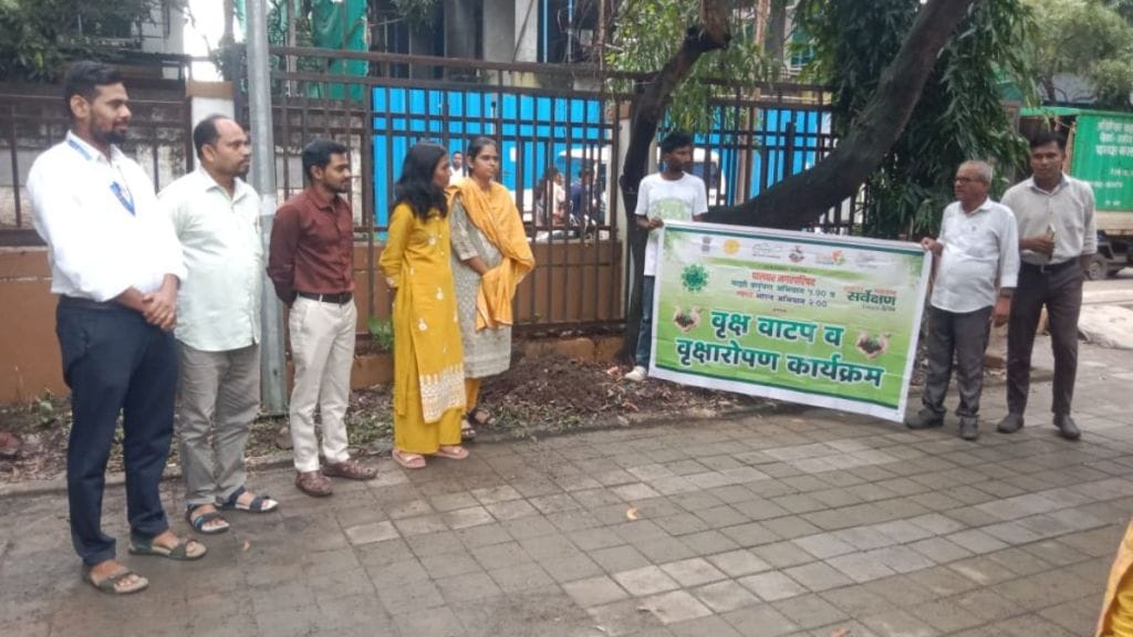 Palghar celebrates municipal anniversary with massive tree plantation drive