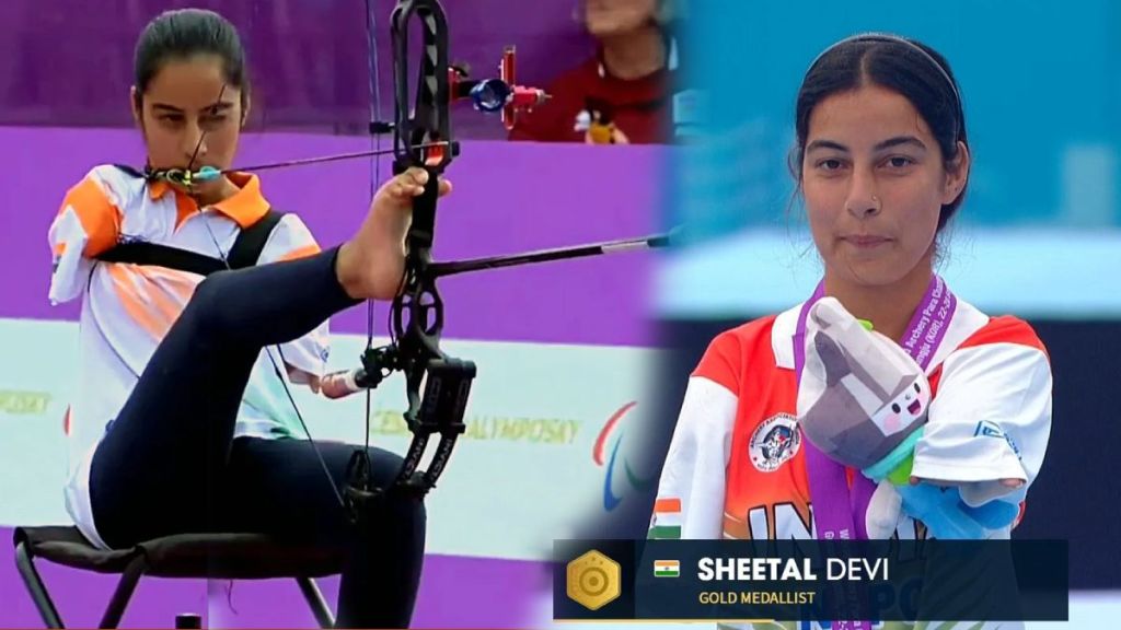 Para World Archery Championship Sheetal Devi Won Gold