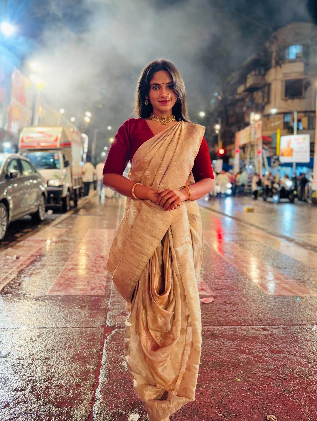 Prapti Redkar Ganpati Bappa Visarjan 2025
