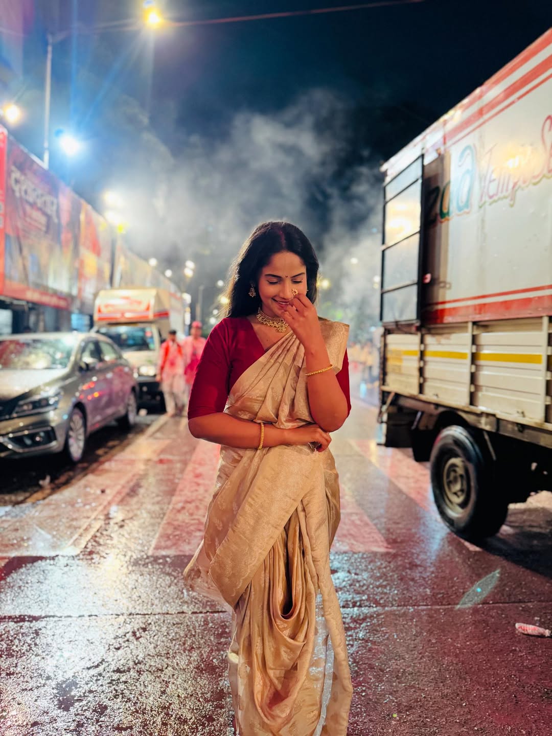 Prapti Redkar Ganpati Bappa Visarjan 2025