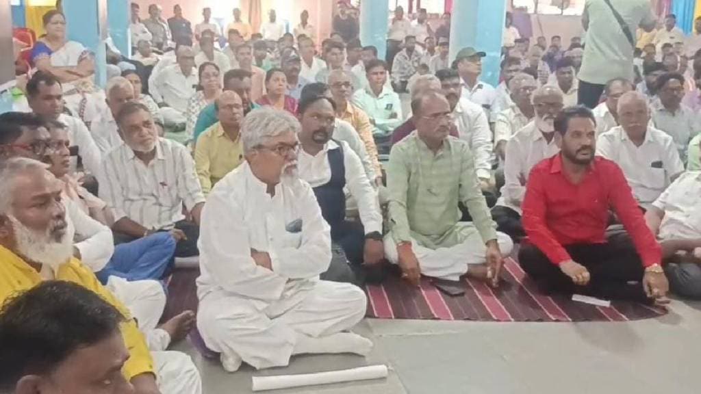 The decision to protest was taken in a meeting organized by the Prernabhumi Development Action Committee