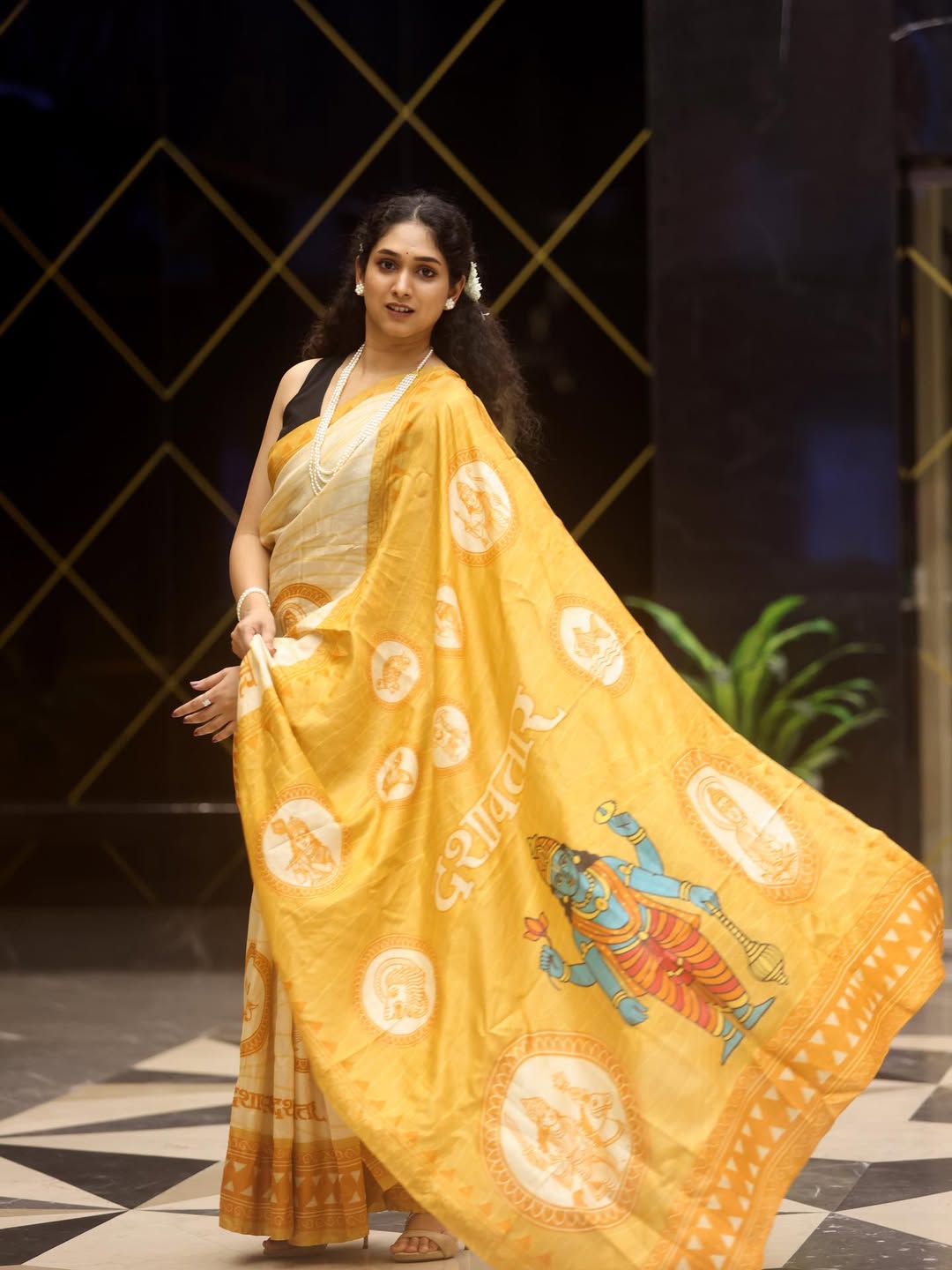 Dashavatar Fame Priyadarshini Indalkar Saree Look