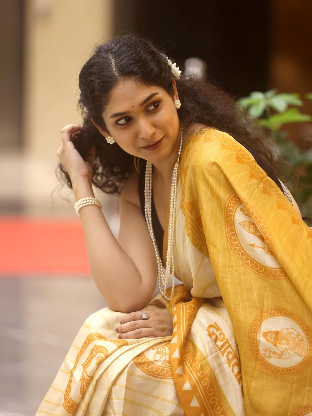 Dashavatar Fame Priyadarshini Indalkar Saree Look