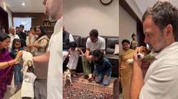 VIDEO : राहुल गांधींकडून मल्लिकार्जुन खर्गे यांच्या नातीस वाढदिवसाची गोंडस भेट, VIDEO पाहून तुम्हीही कराल कौतुक