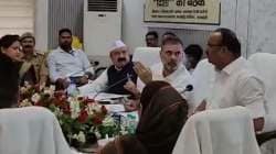 VIDEO : “तुम्ही लोकसभा अध्यक्षांचं ऐकत नाही, मग…”, राहुल गांधी व मंत्री दिनेश सिंह यांच्यात भर बैठकीत खडाजंगी