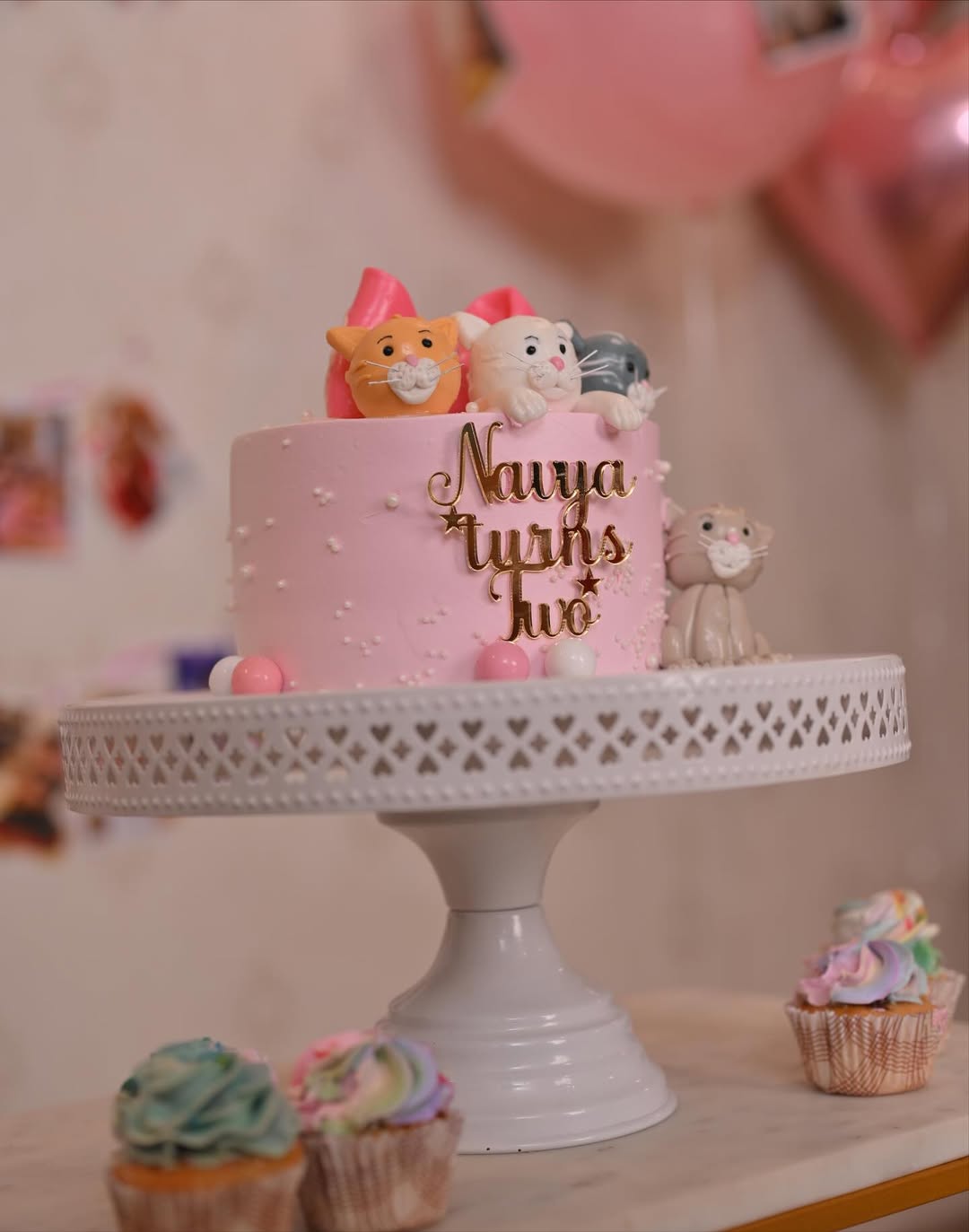 Rahul Vaidya Disha Parmar Daughter Navya Birthday