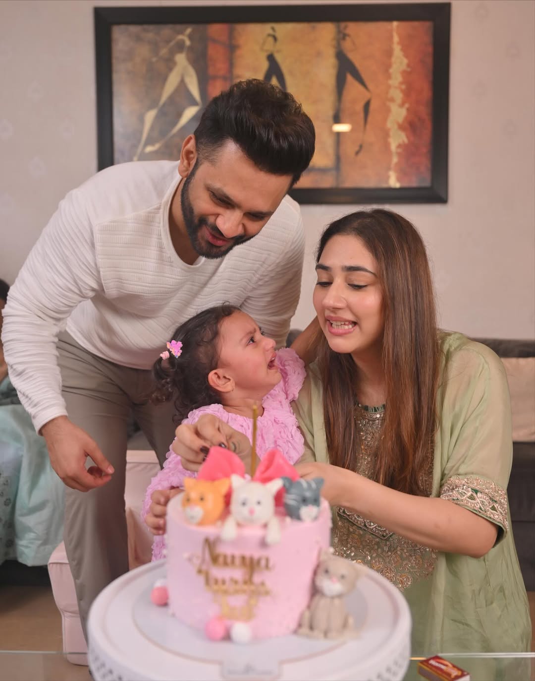 Rahul Vaidya Disha Parmar Daughter Navya Birthday