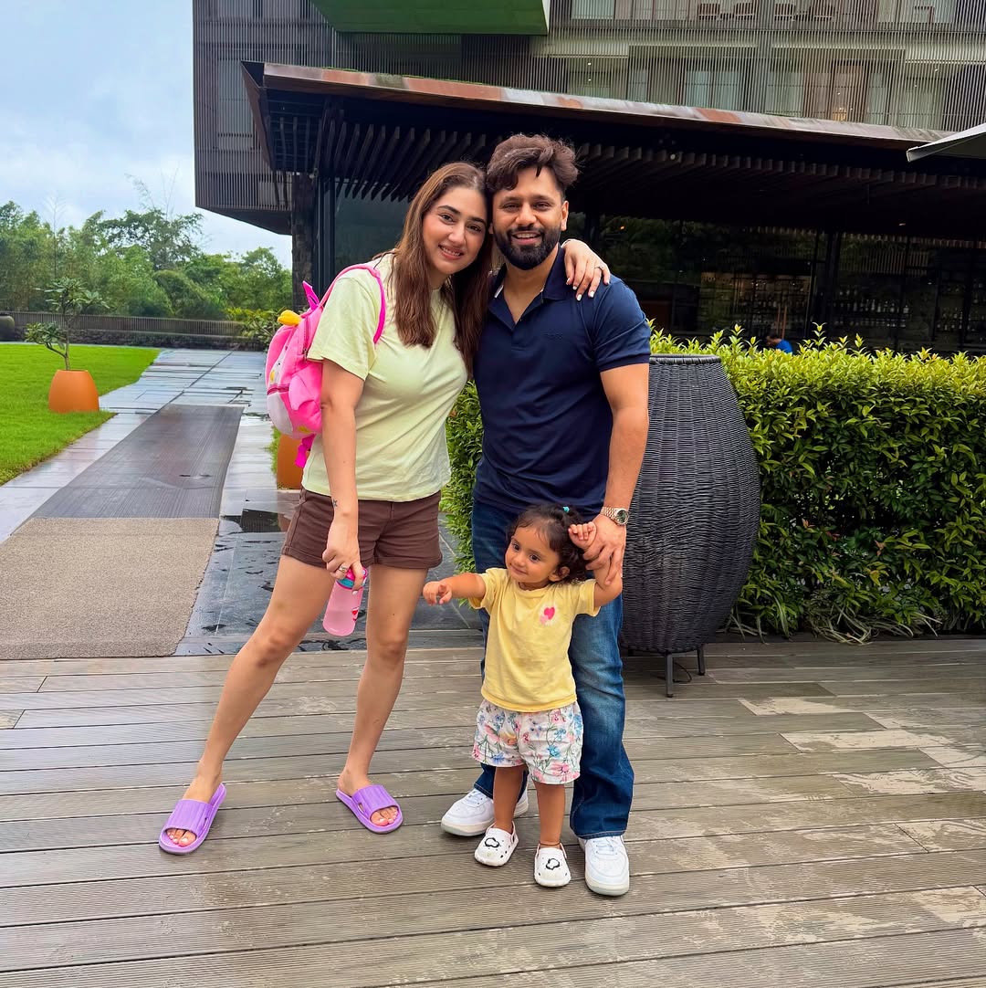 Rahul Vaidya Disha Parmar Daughter Navya Birthday