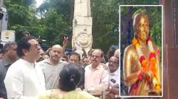 Raj Thackeray : मीनाताई ठाकरेंच्या पुतळ्यावर लाल रंग फेकला, राज ठाकरे घटनास्थळी, उद्धव ठाकरेही येणार?