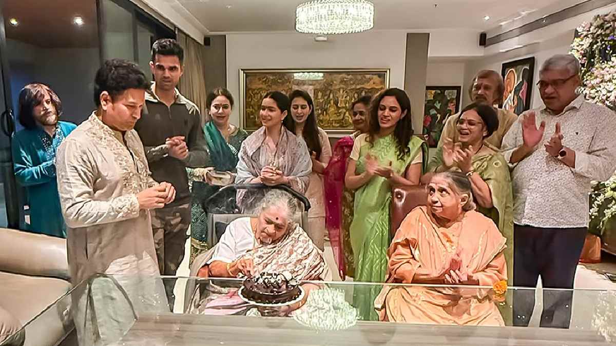 Sachin Tendulkar family picnic