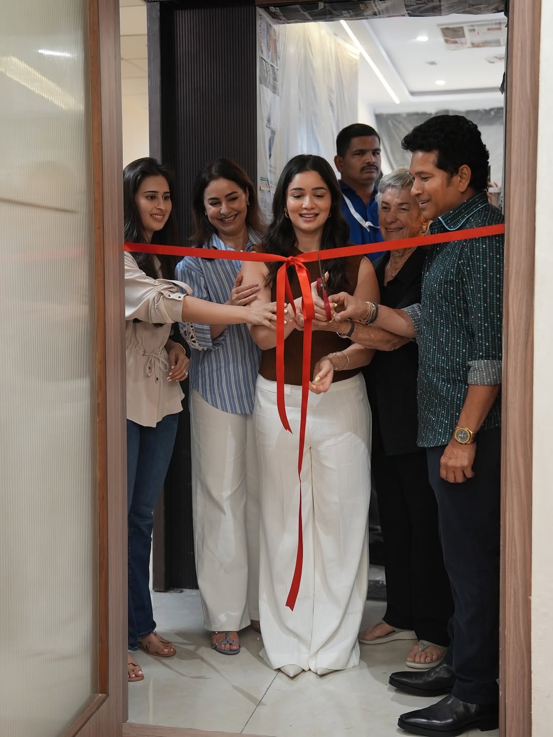 Sachin Tendulkar family picnic