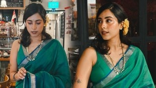 Sakhi Gokhale Saree Look