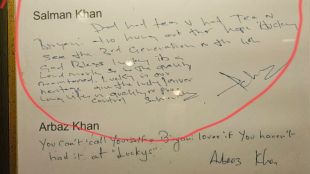 Salman Khan autograph signature goes viral social media trolling mumbai
