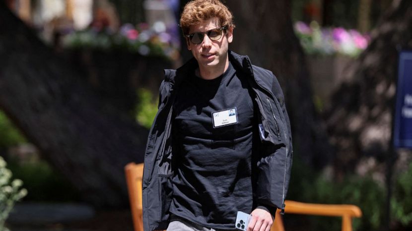 Sam Altman speaking about AI replacing human jobs in customer support and programming