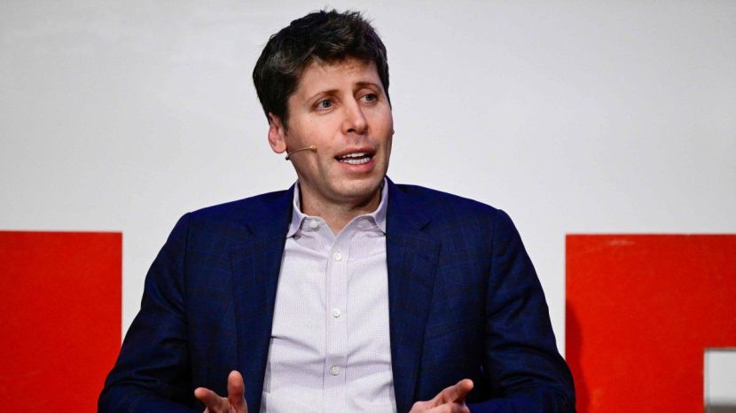 Sam Altman speaking about AI replacing human jobs in customer support and programming
