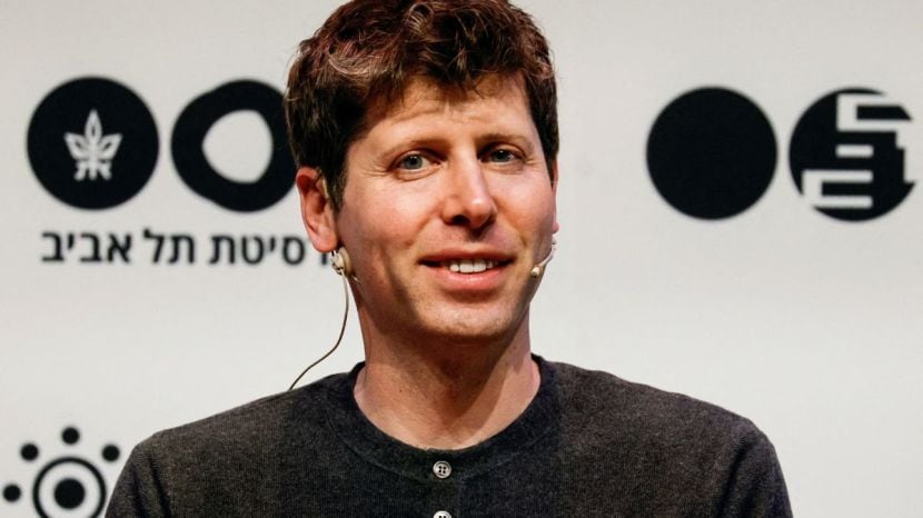 Sam Altman speaking about AI replacing human jobs in customer support and programming